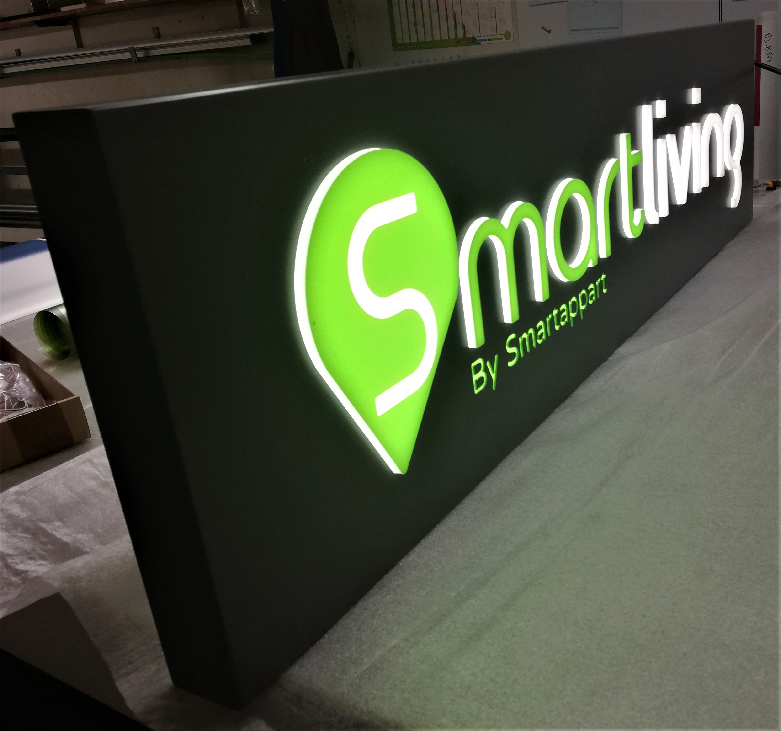 Caisson lumineux SmartLiving